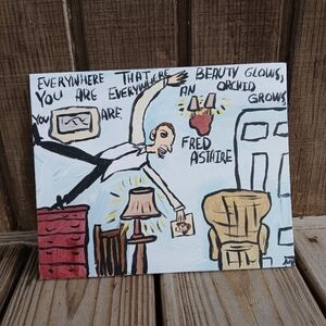 Fred Astaire -The Royal Wedding Painting Whimsy